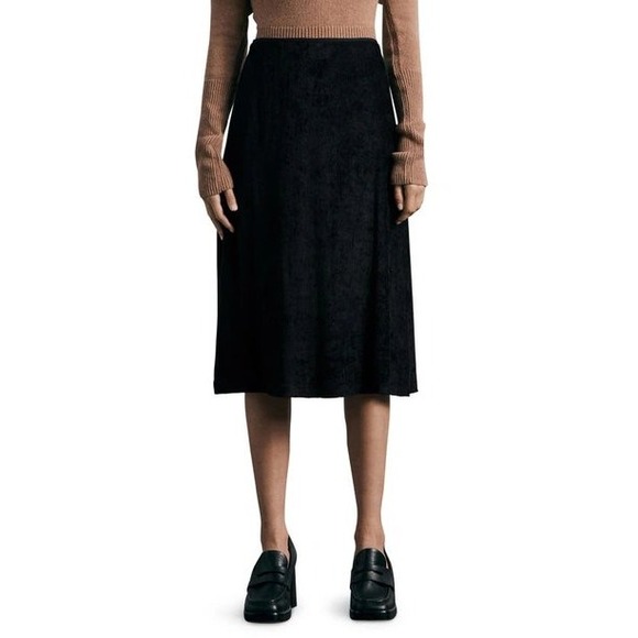 rag & bone Dresses & Skirts - Rag & Bone Jaci Corduroy Midi Skirt Black Size 6